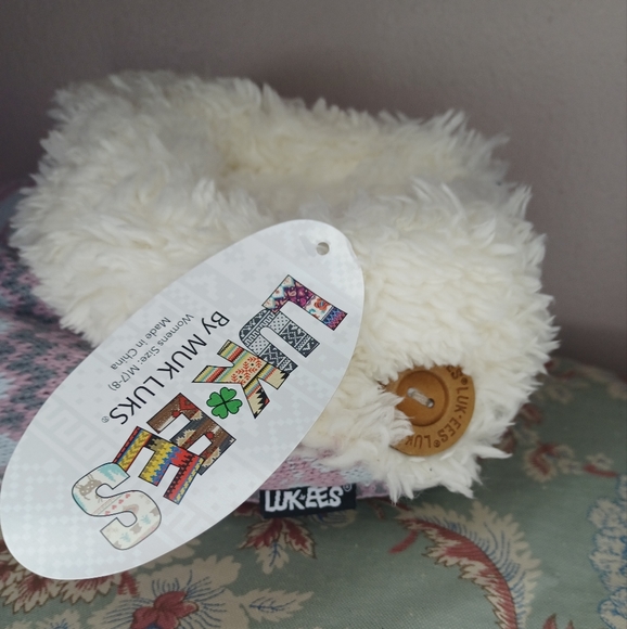 Luk-ees by Muk Luks Slippers Size Medium 7/8 - Picture 2 of 6